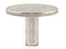 Low profile Zeiss pin stub Ø12.7 diameter with 1mm height, short pin, aluminium